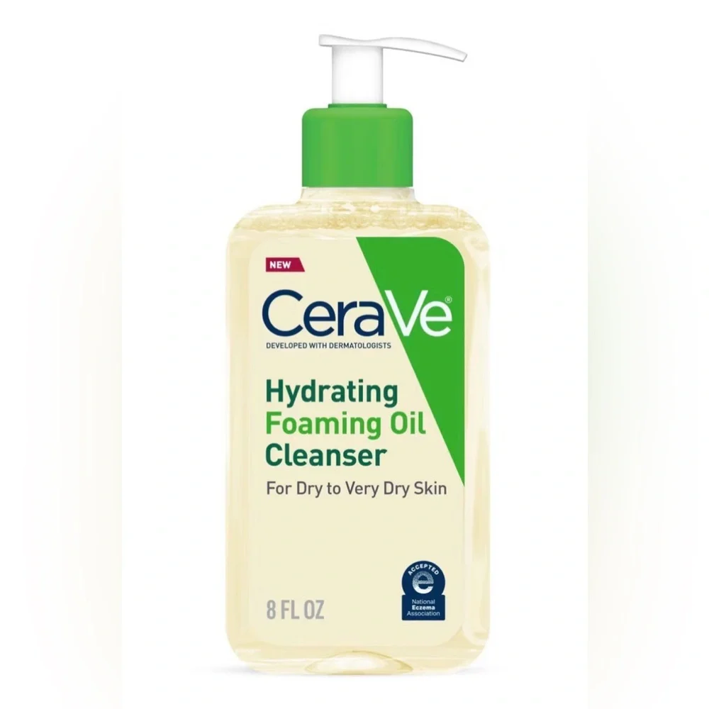 3 PACKS OF CeraVe Hydrating Oil Face Cleanser 8 fl‎ oz